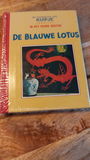 Kuifje mini-album facsimile HC De blauwe lotus 1e druk 1992