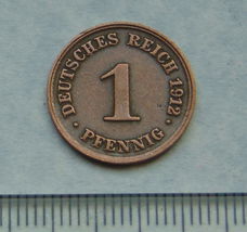 Duitsland - 1 pfennig 1912D