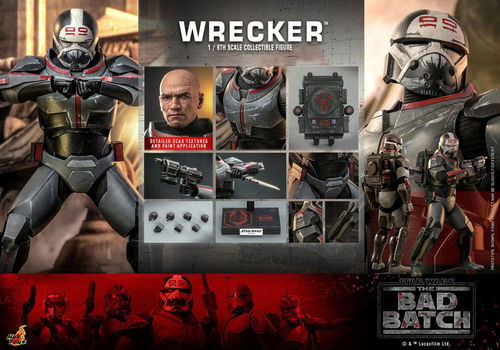 Hot Toys MMS099 Star Wars The Bad Batch Wrecker - 1