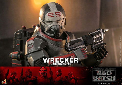 Hot Toys MMS099 Star Wars The Bad Batch Wrecker - 6