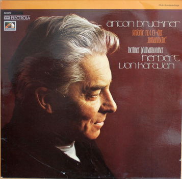 LP - Bruckner - Sinfonie nr. 4 es-dur - Herbert von Karajan - 0