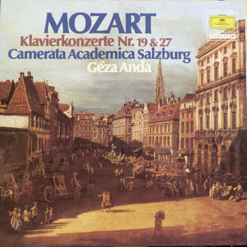 LP - Mozart - klavierkonzerte nr. 19 & 27 - Géza anda - 0