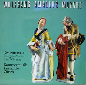 LP - Mozart - Divertimento - Kammermusik Ensemble Zürich - 0