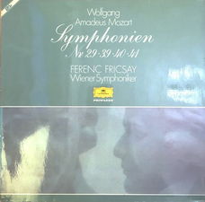 LP - 2lp - Mozart - Symphonien 29, 39, 40, 41 - Wiener Symphoniker, Ferenc Fricsay