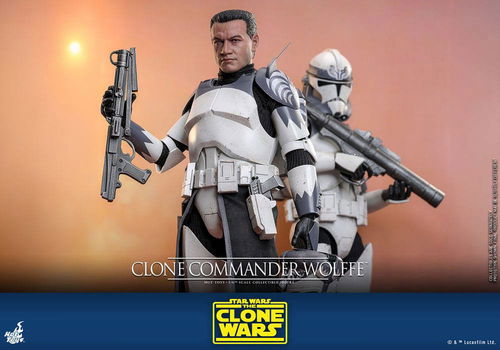 Hot Toys TMS141 SW The Clone Wars Clone Commander Wolffe - 5