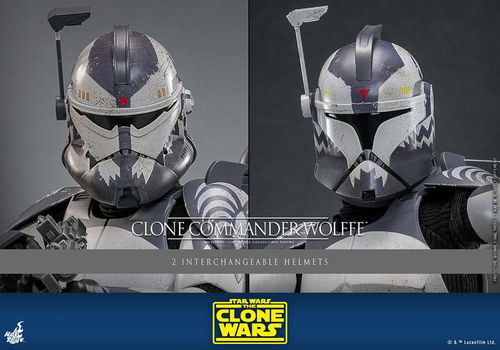 Hot Toys TMS141 SW The Clone Wars Clone Commander Wolffe - 6