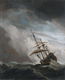 De Windstoot - Willem van de Velde de Jongere - 1707 - 0 - Thumbnail