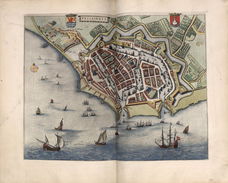 Kaart van Vlissingen - 1652 - overdruk