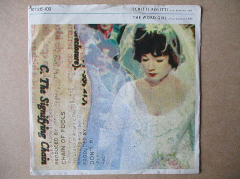 s4462 scritti politti - the word girl - 0