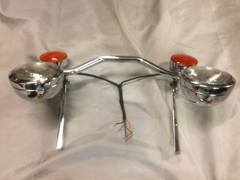 Harley heritage/fatboy EVO/TWINCAM passinglights & pinkerbaar in prima staat - 4