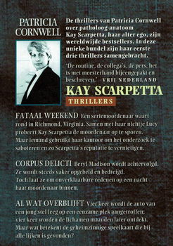 Patricia Cornwell = Kay Scarpetta thrillers - 3 in 1 - hardcover - 1