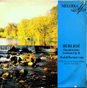 LP - Berlioz - Harold in Italy Sympfonie Op.16 - Rudolf Barshai, viool - 0