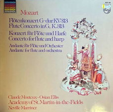 LP - Mozart - Flötenkonzert - Claude Monteux, Osian Ellis