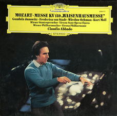 LP - Mozart - Messe KV 139, Waisenhausmesse - Claudio abbado