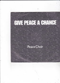 Single Peace Choir - Give peace a chance - 0