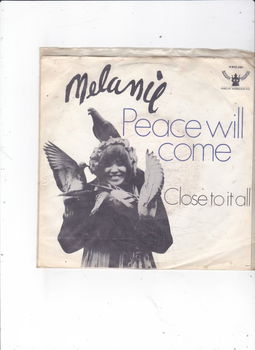 Single Melanie - Peace will come - 0