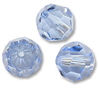 Swarovski 5000 Light Sapphire 8mm 14 Stuk - 0