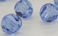 Swarovski 5000 Light Sapphire 8mm 14 Stuk - 1