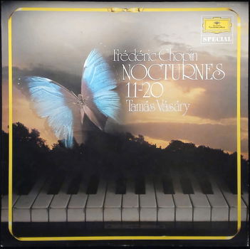 LP - Frédéric Chopin - Nocturnes 11-20 - Tamás Vásáry, piano - 0