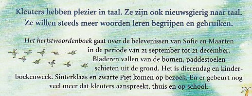 HET HERFST WOORDENBOEK - Nannie Kuiper - 1