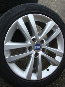 17''Originele Fiat Velgen en Banden Steek 5x110 - 0