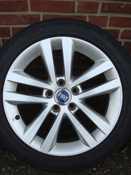 17''Originele Fiat Velgen en Banden Steek 5x110 - 6