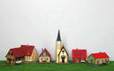 1 kerk, 5 Huisjes H0/HO [NX19] - 0 - Thumbnail