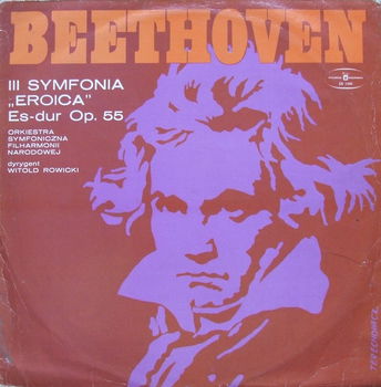 LP - Beethoven - Symphony no.3, Eroica - Witold Rowicki - 0