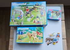 Playmobil 4188 (paardenfamilie) 4185, 4647(met dozen)