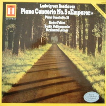 LP - Beethoven - Piano Concerto No.5 Emperor - Andor Foldes, piano - 0