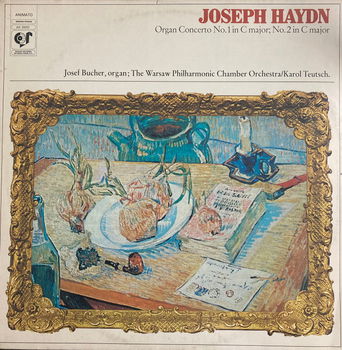 LP - Haydn - Organ Concerto No. 1, No. 2 in C major - Josef Bucher - 0