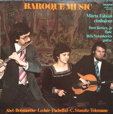 LP - Abel * Boismortier * Leclair * Pachelbel * C. stamitz * Telemann - Márta Fábián