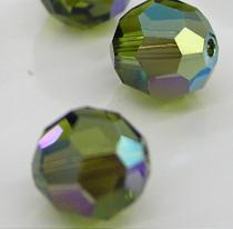 Swarovski 5000 Olivine AB 8mm 8 Stuk - 2