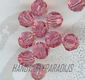 Swarovski 5000 Rose 8mm 9 Stuk - 1 - Thumbnail