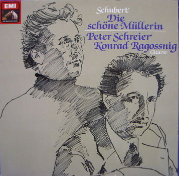 ELPEE - Schubert - Die schöne Müllerin - Peter Schreier, tenor - Konrad Ragossnig, gitaar - 0