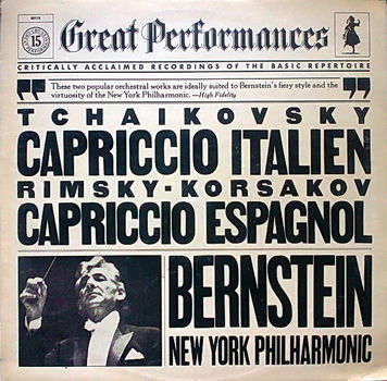 LP - Tchaikovsky * Rimsky Korsakov - Capriccio Italien, Capriccio Espagnol - 0