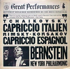 LP - Tchaikovsky * Rimsky Korsakov - Capriccio Italien, Capriccio Espagnol