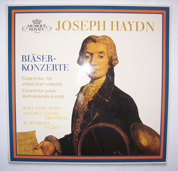 LP - Joseph Haydn - Bläserkonzerte - Rolf Lind, Kurt Redel - 0