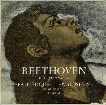 LP - Beethoven - Klaviersonaten Pathetique, Waldstein - Lili Kraus, klavier - 0