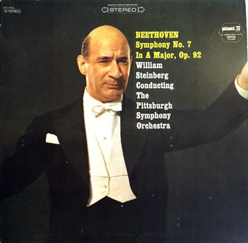 LP - Beethoven - Symphony No. 7 - William Steinberg, Pittsburg Orchestra - 0