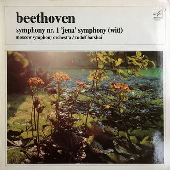 LP - Beethoven - Symphony Nr.1 Jena Symphony (witt) - Rudolf Barshai - 0