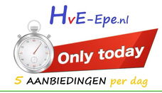 IEDERE dag NIEUWE aanbiedingen /// staan bovenaan de website