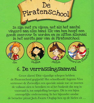 DE VERRASSINGSAANVAL, DE PIRATENSCHOOL 6 - Sir Steve Stevenson - 1