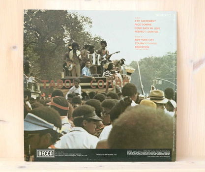 Tabou Combo ‎– 8th Sacrement Label: Decca Jaar: 1974 - 1