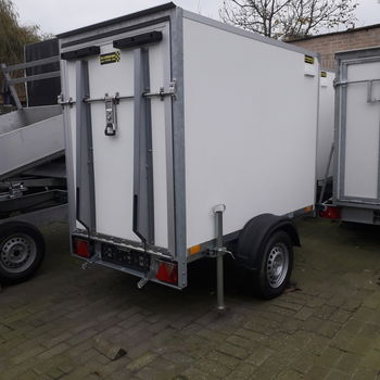 gesloten aanhangwagen met valdeur - 2