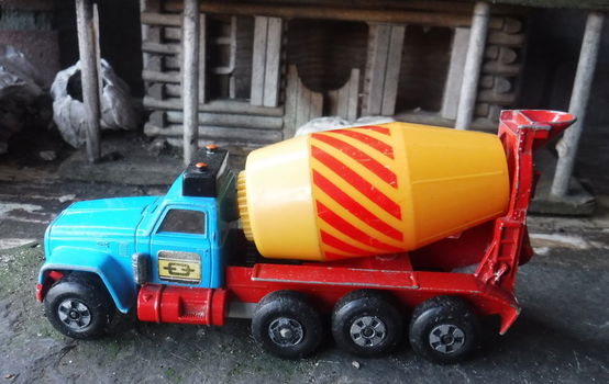 Matchbox super kings K6 cement mixer - 0