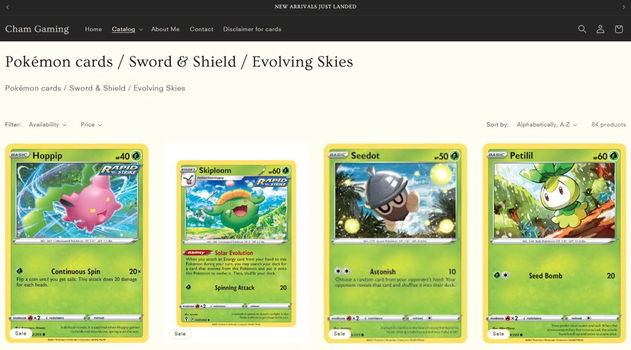 Pokémon kaarten Evolving Skies (Sword & Shield) op Cham Gaming - 0