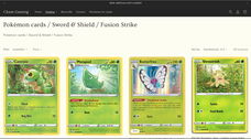 Pokémon kaarten Fusion Strike (Sword & Shield) op Cham Gaming.