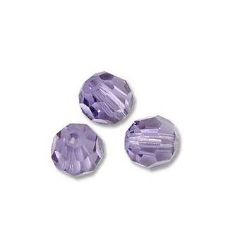 Swarovski 5000 Tanzanite 8mm 10 Stuk - 0