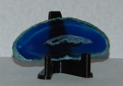 Agaat Geode schijf AGH - blauw - 0